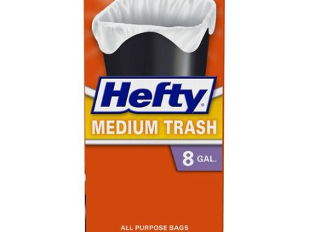 Hefty Flap Tie Medium Trash Bags – 8 Gallon – 24 Count Hot on Sale