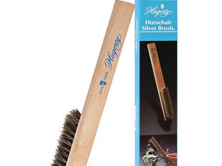 Hagerty Horsehair Silver Brush Fashion