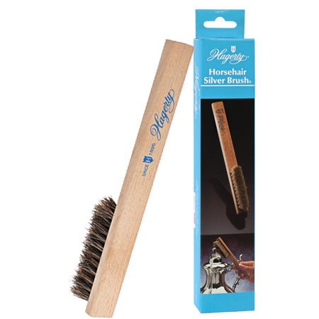 Hagerty Horsehair Silver Brush Fashion