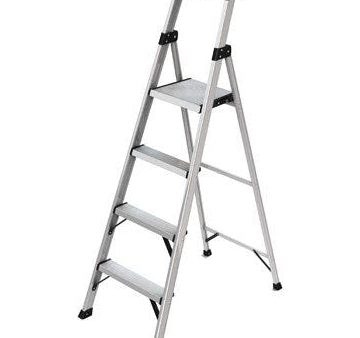 Rubbermaid Aluminum Step Ladder – 4 Step – 5.5Ft Sale