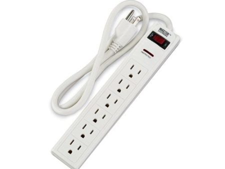 6 Outlet Surge Protector Strip For Sale