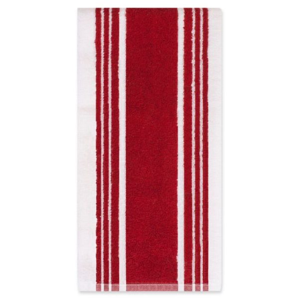 All-Clad Striped Dual Kitchen Towel – Chili Online now