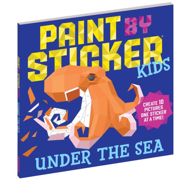 Paint by Sticker Kids Book: Under the Sea Hot on Sale