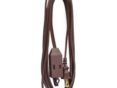 General Purpose Extension Cord, 9  Brown For Cheap