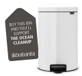 Brabantia NewIcon Step Trash Can – White – 1.3 Gal Online Sale