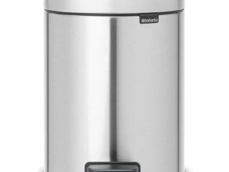 Brabantia NewIcon Matte Steel Fingerprint Proof Step-On Trash Can – 1.3 Gal. Fashion