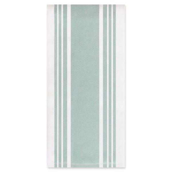 All-Clad Striped Dual Kitchen Towel – Rainfall Cheap