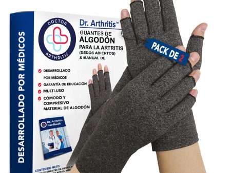 Guantes Artritis Desarrollados por Médicos - Compresión para Aliviar Síntomas de Artritis y Túnel Carpiano Embalaje Deteriorado Online Sale