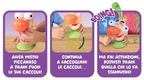 (Idioma Francés) - Carlo Crado – Versión italiana – Juego de acción y habilidad para niños a partir de 4 años – Juego de mesa para familia o amigos Embalaje Deteriorado Hot on Sale