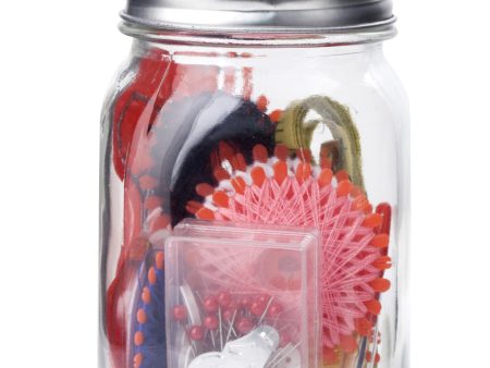 Mason Jar Sewing Kit Online Hot Sale