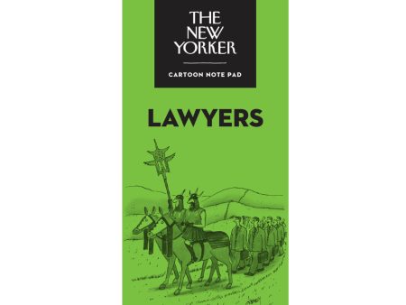 New Yorker Note Pad - Lawyer Sale