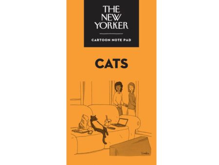 New Yorker Note Pad - Cats Hot on Sale