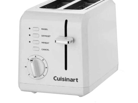 Cuisinart 2 Slice Compact Toaster – White Supply