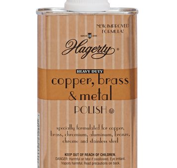 Hagerty Heavy Duty Copper, Brass & Metal Polish – 8oz on Sale