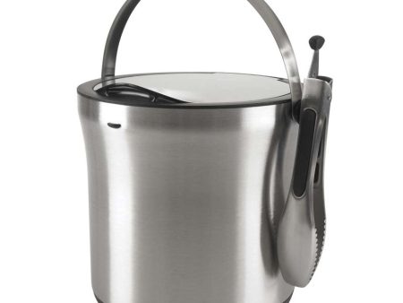 OXO Steel Ice Bucket & Tong Set Discount