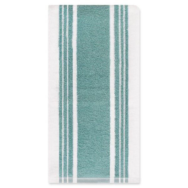 All-Clad Striped Dual Kitchen Towel – Rainfall Cheap