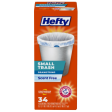 Hefty Draw String Small Trash Bags – 4 Gallon – Scent Free – 34 Count For Cheap