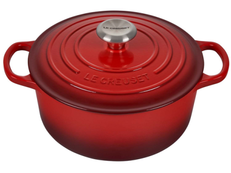 Le Creuset Round Dutch Oven – 4.5QT – Cerise Supply