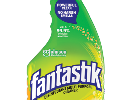 Fantastik Disinfectant Multi-Purpose Cleaner – Lemon Scent – 32oz Online Hot Sale