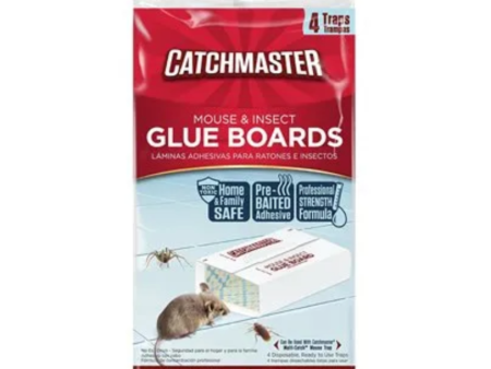 Baited Mouse & Insect Glue Traps – 4-Pk. For Cheap