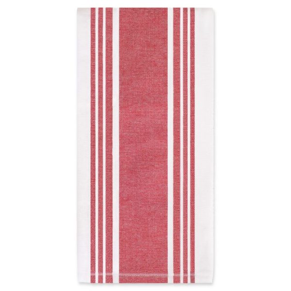 All-Clad Striped Dual Kitchen Towel – Chili Online now