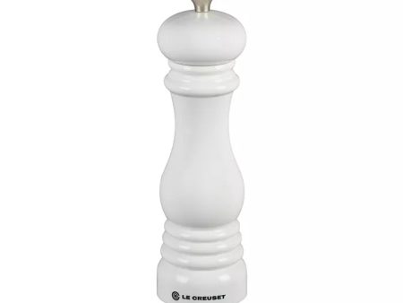 Le Creuset Pepper Mill – White Supply