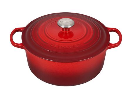 Le Creuset Round Dutch Oven – 7.25QT – Cerise Online