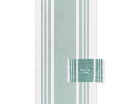 All-Clad Striped Dual Kitchen Towel – Rainfall Cheap