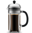 Bodum Chambord French Press Coffee Maker – 12 Cup – Chrome on Sale