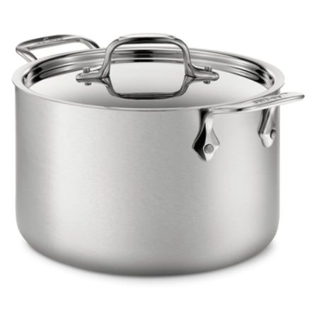 All-Clad D5 Brushed Stainless 4 QT Stock Pot & Lid Sale