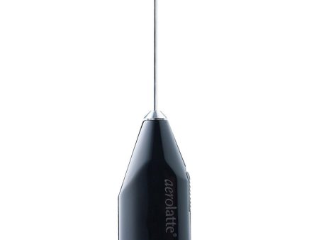 Aerolatte Electric Hand Held Milk Frother with Stand – Black on Sale