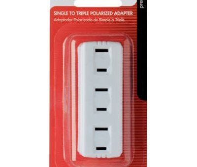 Triple Plug In Adapter – White Online Sale