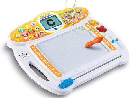 Pizarra mágica para niños, tableta de dibujo, pizarra de aprendizaje Magi Ardoise de VTech Embalaje Deteriorado For Discount