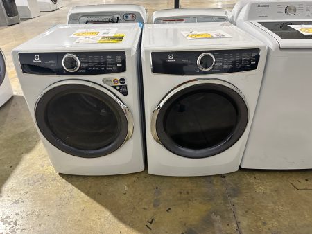 ELECTROLUX STACKABLE LAUNDRY SET NEW FRONT LOAD WASHER ELECTRIC DRYER WAS12196S DRY12144S Online Hot Sale