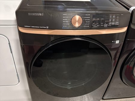 SAMSUNG STACKABLE SMART ELECTRIC DRYER with STEAM MODEL: DVE50BG8300VA3 DRY12736 Sale