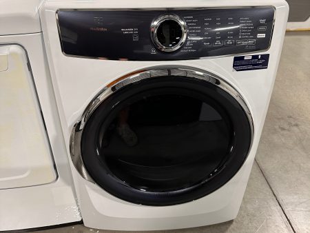 ELECTROLUX STACKABLE ELECTRIC DRYER MODEL: ELFE7637AW DRY12716 Cheap