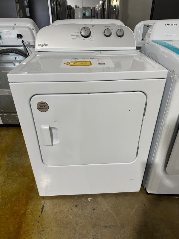 BRAND NEW WHIRLPOOL ELECTRIC DRYER MODEL: WED4815EW DRY12201S on Sale